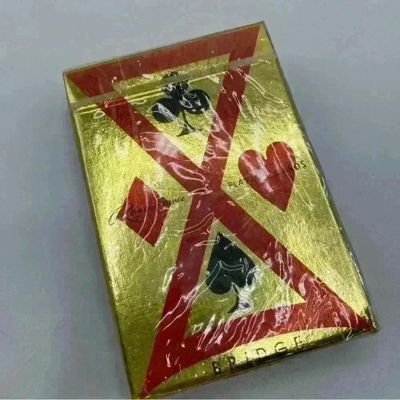 Playing Cards Vintage Remembrance Bridge Germ-proofed Corobex Logansport Machine - Picture 1 of 3